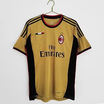 AC ミラン ユニフォーム　激レア　レトロ　サッカー　白t ACミラン (エーシーミラン) サッカーユニフォーム メンズ SIZE S